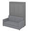 Lit escamotable mural Murphy avec coussin-25218106