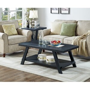 Angeleca 4 Legs Coffee Table with Storage