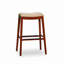 Tabouret 30 "avec siège en cuir-979766534-979766528