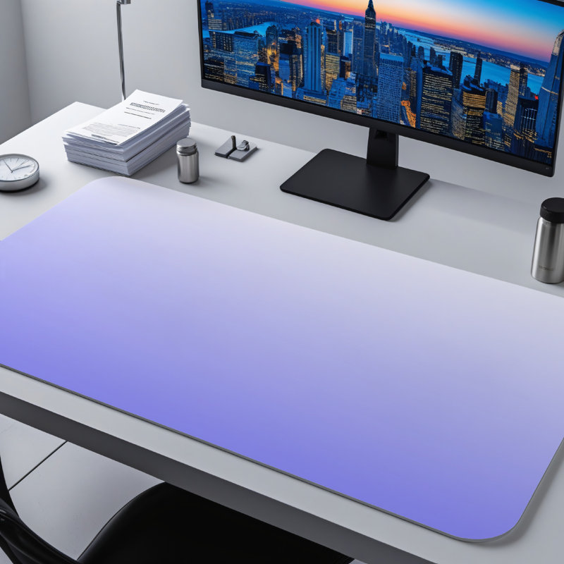 Polyester Desk Pad, 23.6x13.8
