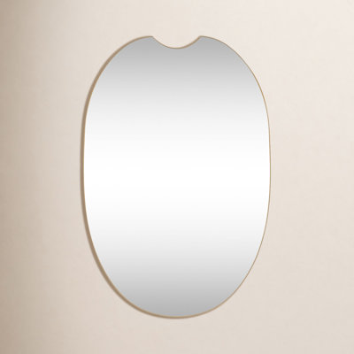 Pippie Metal Oval Wall Mirror