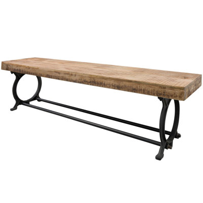 Solid Wood Bench