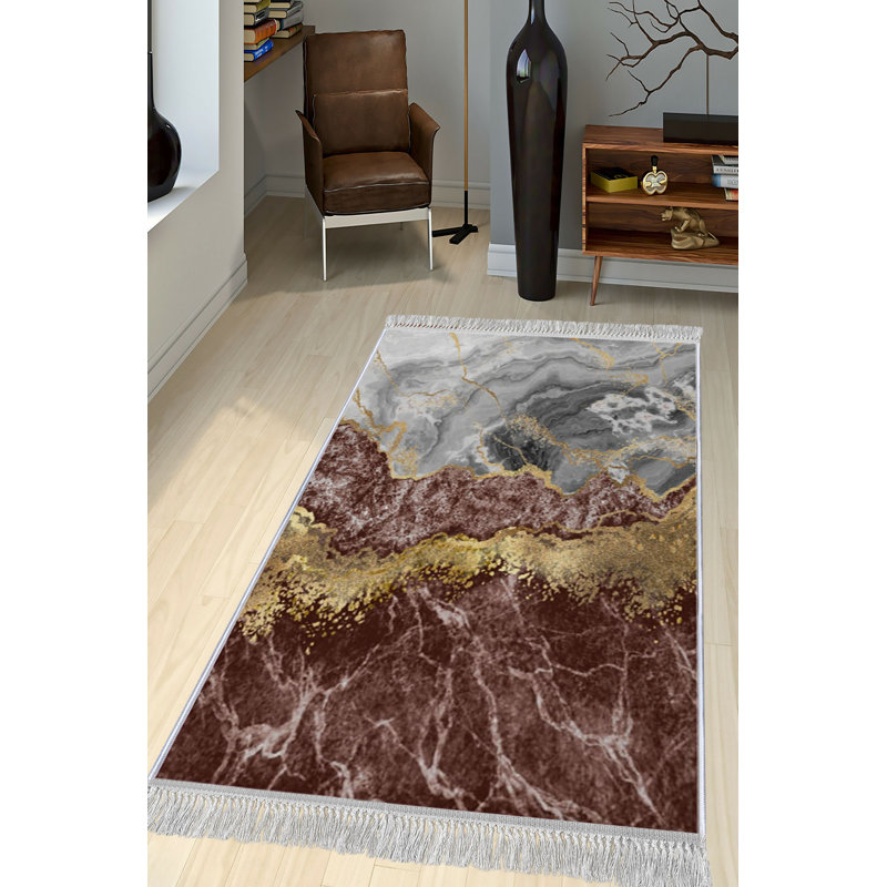 Luxurious Hall Carpet, 100% Velvet Fabric, 2.6 x 9.8 ft | Antibacterial & Non-Slip | 0.4 in Pile Height, Machine Washable | Durable Woven Design with 3D Digital Printing | Perfect for Home Entryways & Living Rooms