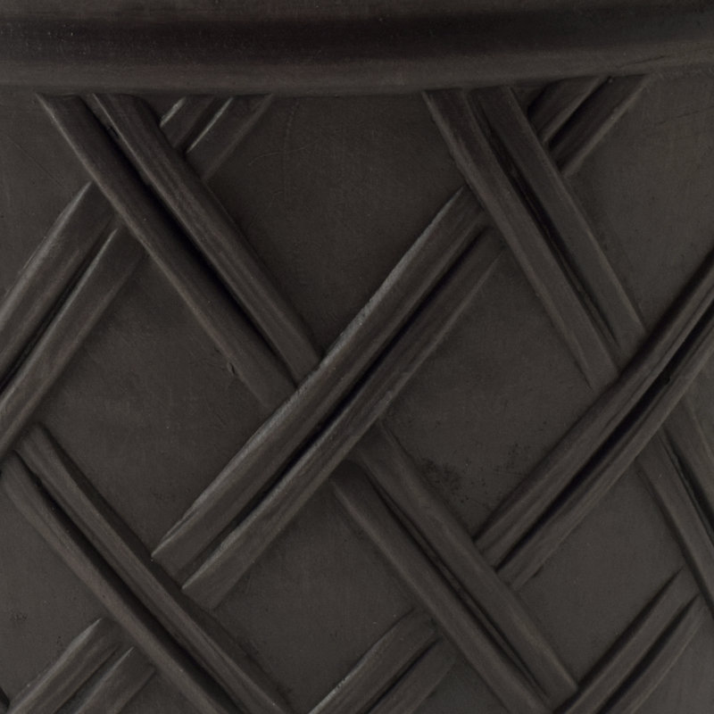 Musso Pot Planter, Dark Charcoal