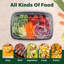 32oz Meal Prep Containers Reusable 1 Compartment Food Storage Pack Of 10