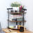 Wood Countertop Corner Shelf