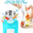 LoochMee 32oz. Glass Water Bottle-98417581