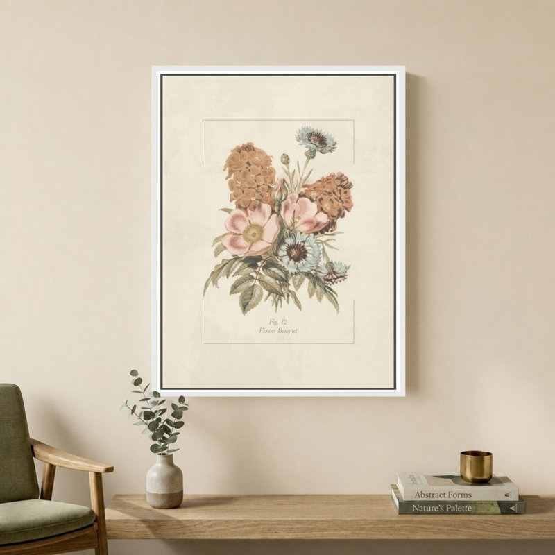 «Flower Bouquet # 12» par Dan Meneely - Impression sur toile