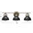 Abbotsfield 3 - Light LED Vanity Light
