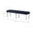 Hallmark Upholstered Bench with Tapered Leg-1645063127