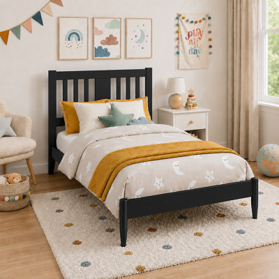 Finley Wood Platform Bed