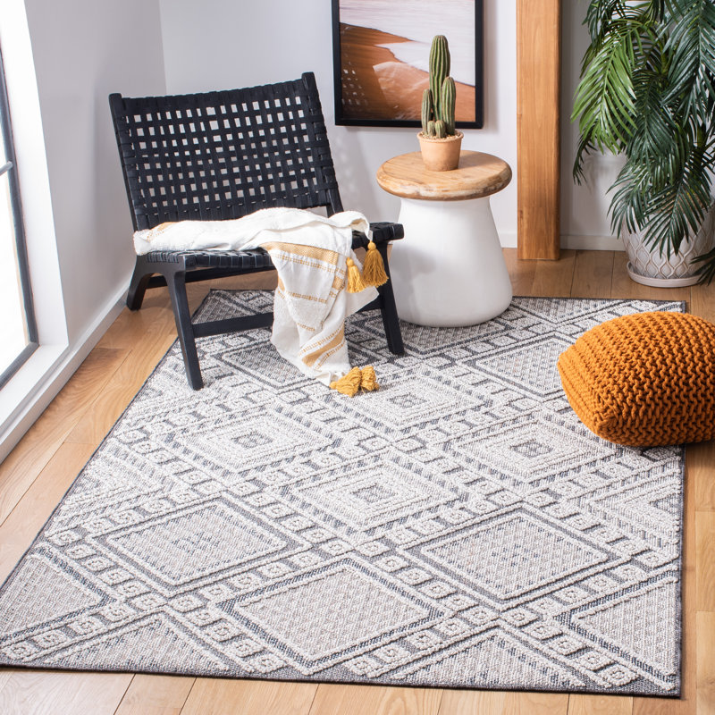 Serpa 800 Performance Geometric Indoor/Outdoor Area Rug, Rectangle 8' x 10'