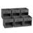 Storage Cubes with Clear Windows, Set of 6 Fabric Bins, 11" Foldable Basket Boxes for Closet, Cubby Shelf & Cube Storage Organizer-105590188