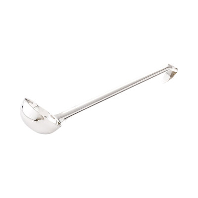 Louche à portion de 4 onces et 1 cuillère de service polyvalente - non corrodable, lavable à la vaisselle, en acier inoxydable, de qualité supérieure