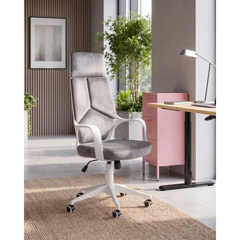 Symple Stuff Velvet, Grey