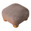 Stinesville 42cm Wide Square Solid Colour Footstool Ottoman
