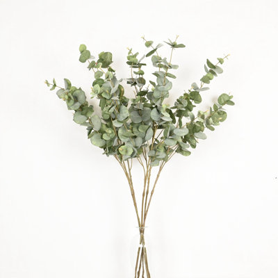 40" Artificial Fall Eucalyptus Sprays Branch For Vase Filler, Farmhouse Foliage Branch Long Stem Floral Bulk Bouquet For Wedding Party Home Office Table Centerpiece Shelf Decorations