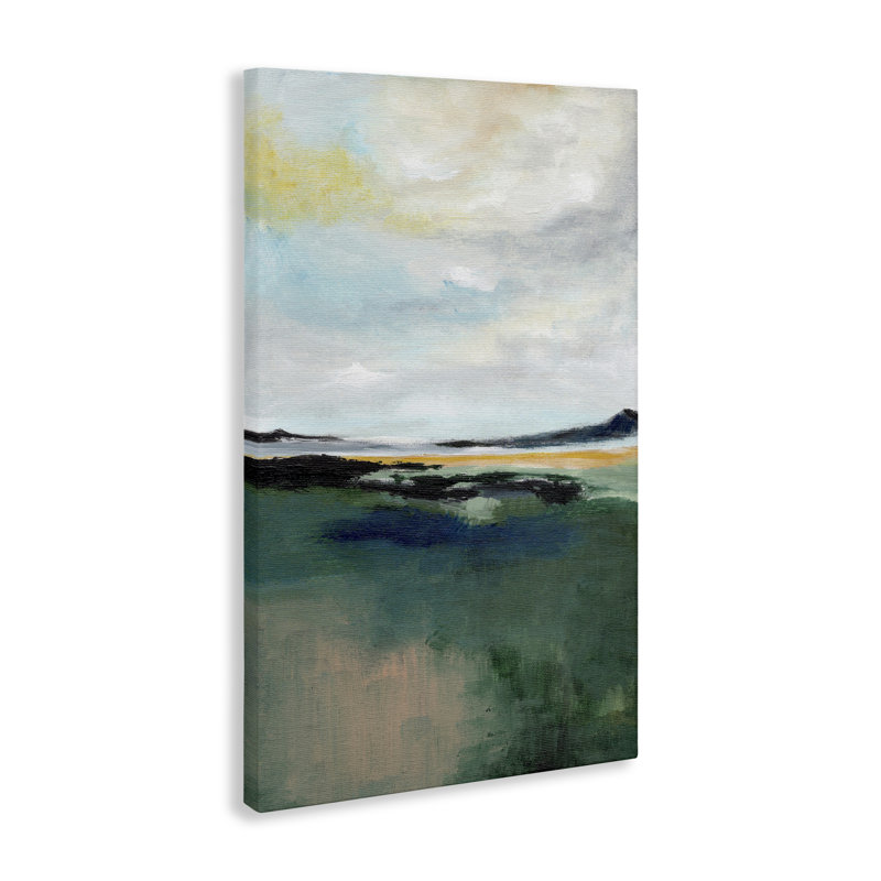 Toile «Umber Landscape Illusion», conception par 1x, H 24 po x l 16 po