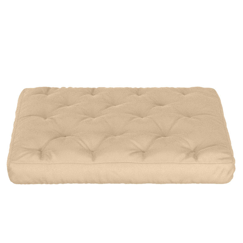 Matelas en mousse viscoélastique Hooppole Premium - Certifié CertiPUR-US, sans cadre, 6', Grand, Beige