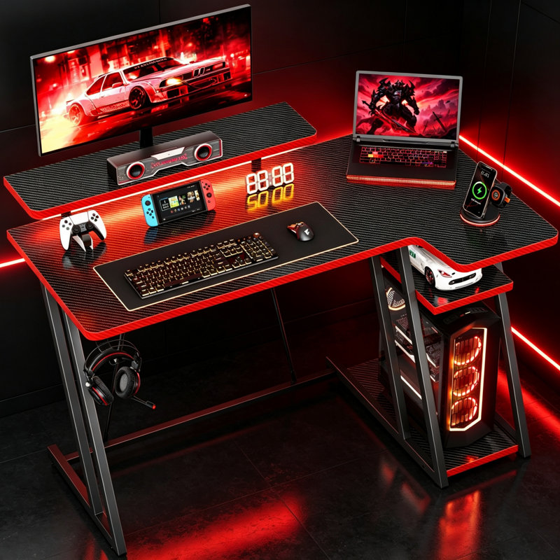 L-Shaped Computer Desk