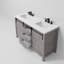 Ensemble de meuble-lavabo double l 60 po x P 22 po avec robinet Marsyas-87289823-87289822