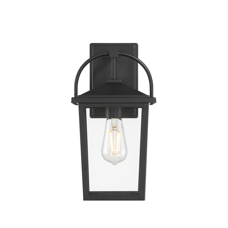 Strathden 13.5" High 1-Light Outdoor Lantern, 13.5