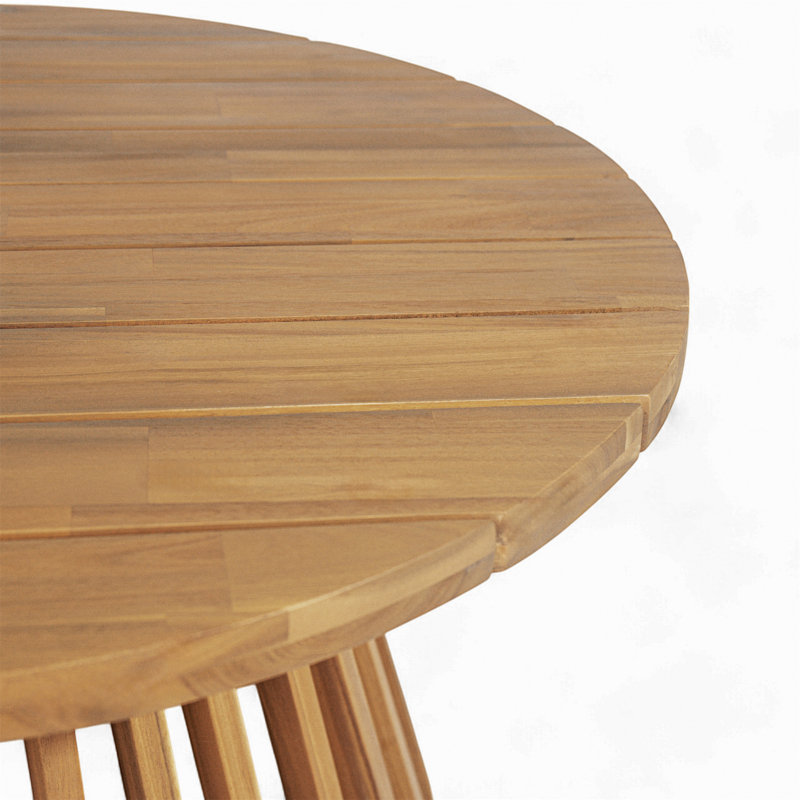 Outdoor Acacia Wood Patio Coffee Table