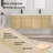 60'' Double Bathroom Vanity with Resin Top