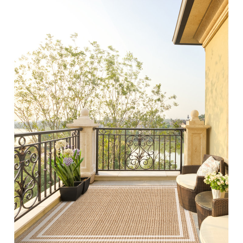 Vinyl Floor Mat for Home, Indoor and Outdoor use, Agnan, Rectangle 140 x 200cm