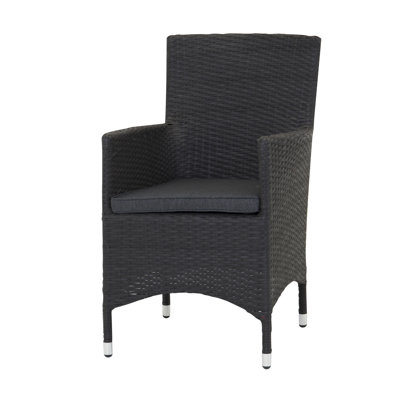 Newlin Patio Dining Armchair with Cushion