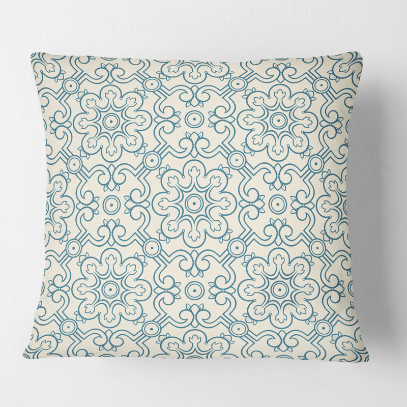 Coussin Floral, 18 po x 18 po