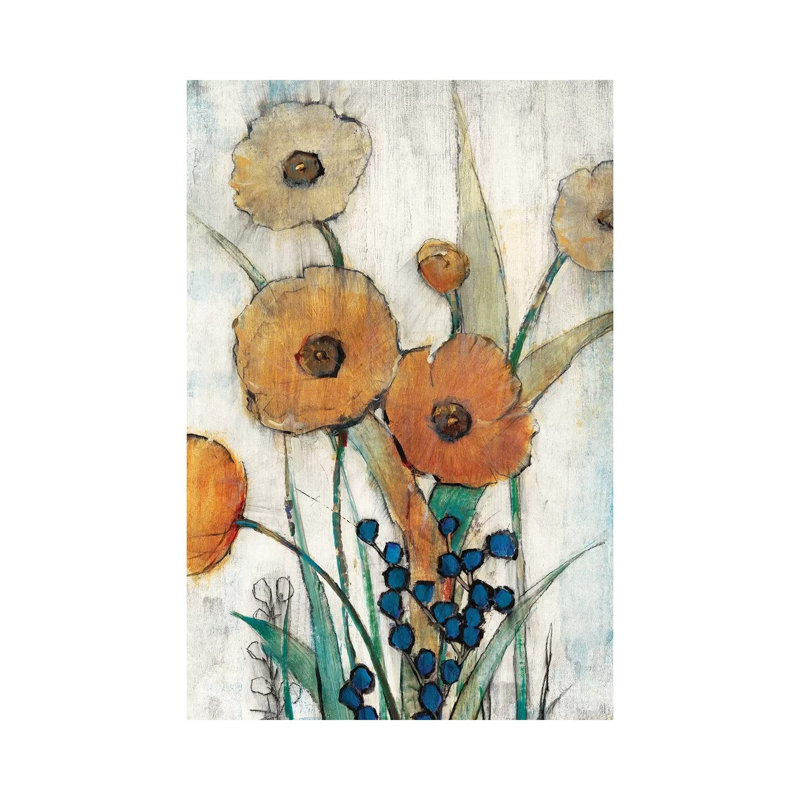 Spring Joy II by Tim OToole - Wrapped Canvas Painting, 20.32 cm H x 30.48 cm W