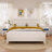 26.77''H Wooden Nightstand  With One Drawer One Shelf For Kids, Adults, Navy+Golden Handle-1494964597