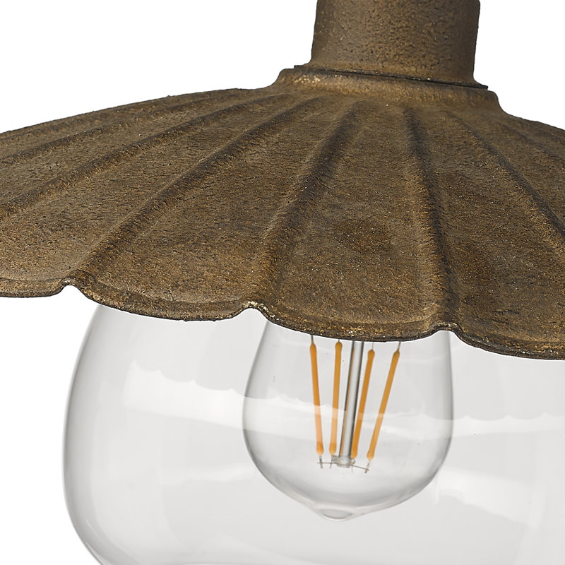 Clemence Glass Flush Mount