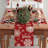 Let It Snow Snowflake Winter Christmas Xmas Table Runner Table Decoration For Party Home Kitchen Dining Holiday Decor-951582715