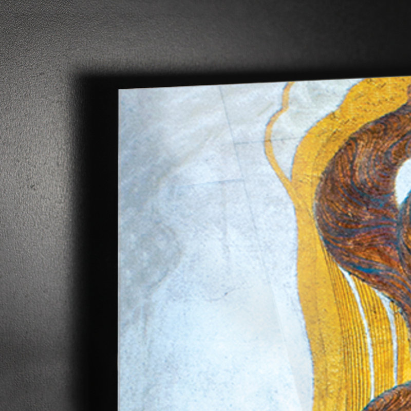 The Arts by Gustav Klimt - No Frame Painting on Plastic / Acrylic, 95cm H x 65cm W
