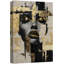 «Elegance Abstract Gold Portrait of Glam», reproduction d'art sur toile encadrée-107907516-107907518