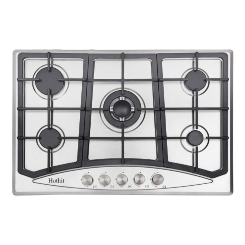 Plaque de cuisson à 5 brûleurs au gaz naturel de 30 po