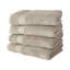 Ensemble de serviettes de bain de luxe 4 pièces Hamer - 100% coton turc, ultra doux et très absorbant, 30 po x 54 po, élégant design Dobby pour spa et maison-999982511