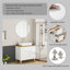Meuble-lavabo autoportant avec lavabo