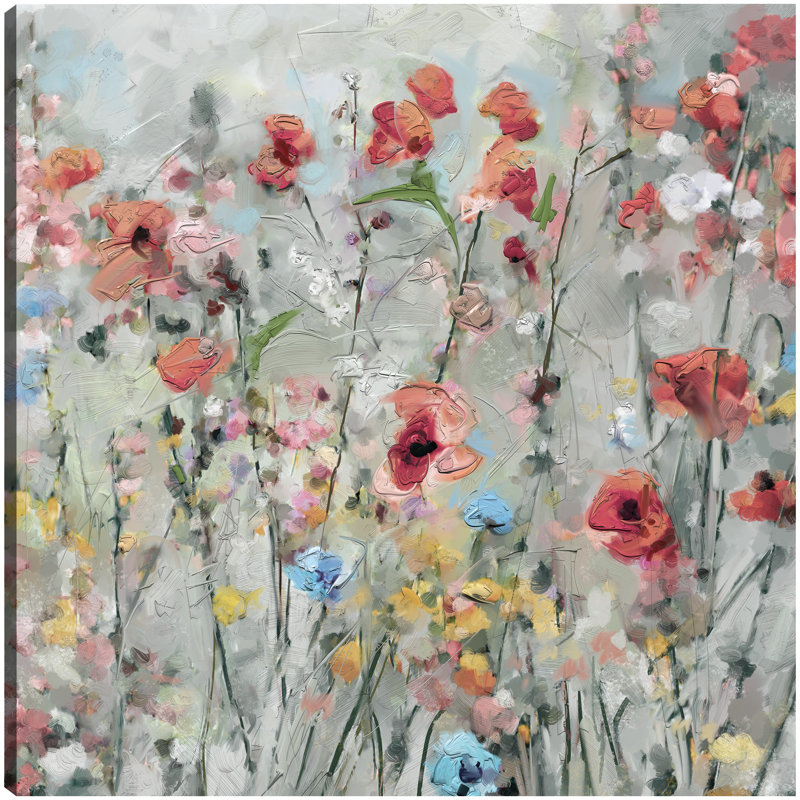 Country Spring by Studio Arts Canvas Art Print, 35" W x 35" H , Wrapped Canvas