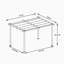 Pergola rétractable de 13 x 13 pi avec abri de soleil
