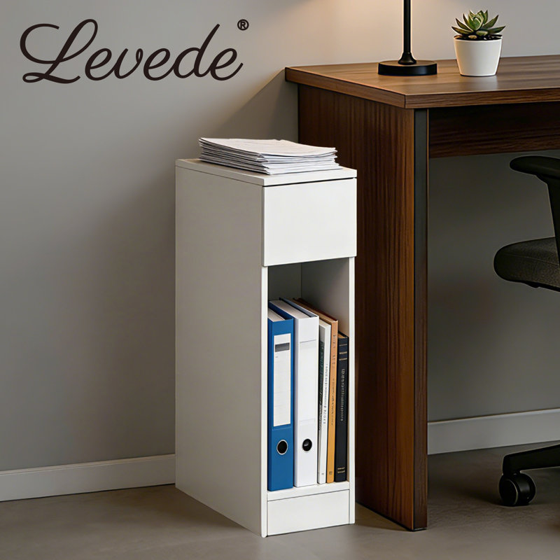 35cm W Manufactured Wood Bedside Table