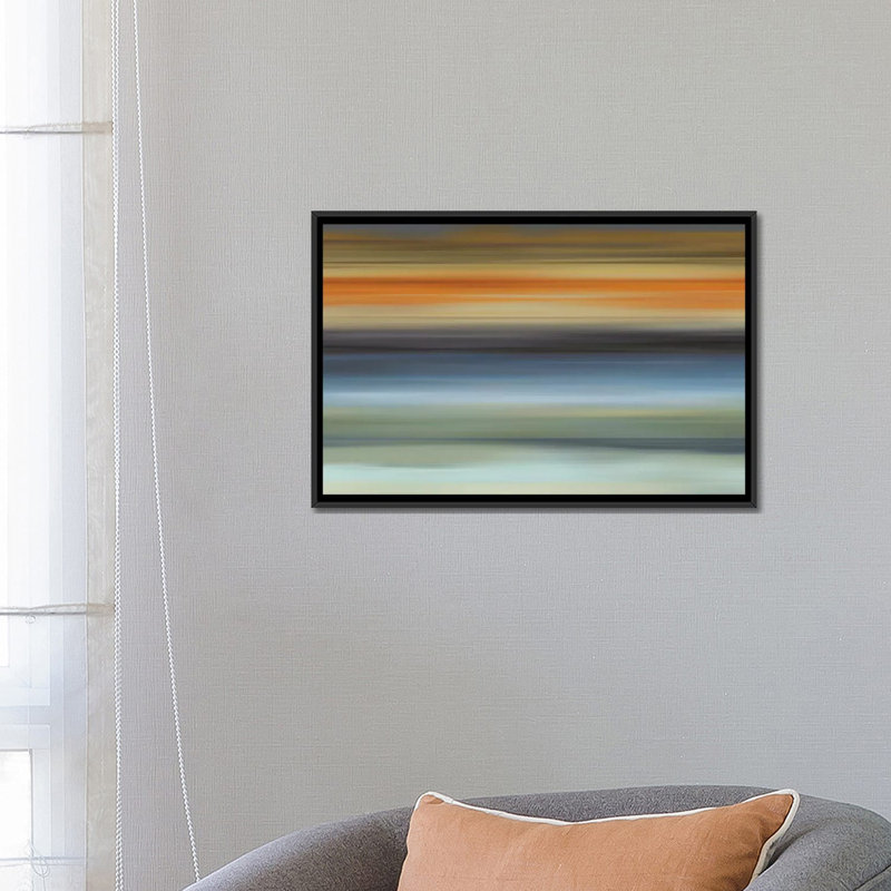 « euphoric i », impression sur toile, H 18 po x l 26 po x P 1,5 po, Toile encadrée noire, Pas de tapis
