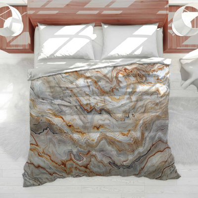 Marble Mineral Cotton Blend Comforter