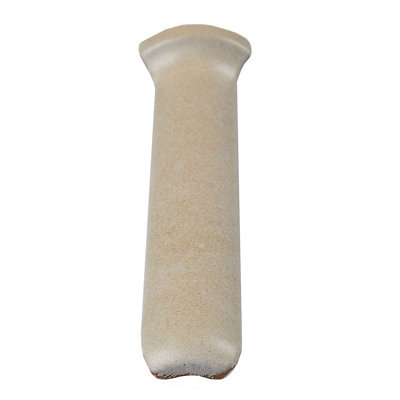 6 in. L x 1 in. W Porcelain Corner Piece Tile Trim