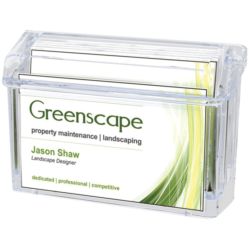 Porte-cartes de visite extérieur Deflecto® Grab-A-Card®