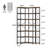 Kelsch Reversible Corner Bookcase, L-Shaped Bookshelf-1117462837
