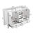 Wimer 48" Double Bathroom Vanity Base Only, Sink Top not Included, Assembly Required-100724681-100724682