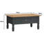 Ormidia Solid Wood Coffee Table with Storage